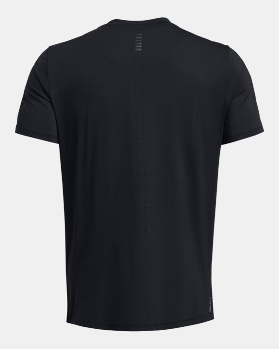 Men's UA Launch Elite Short Sleeve, Black, pdpMainDesktop image number 4
